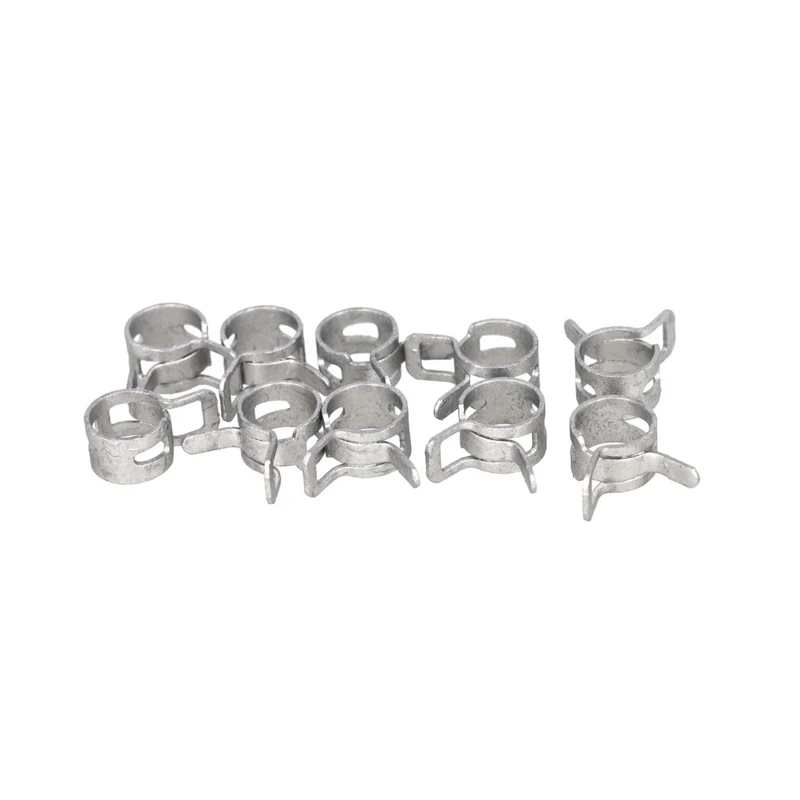 Collier de serrage pour tuyau de carburant 8MM, 10 pièces