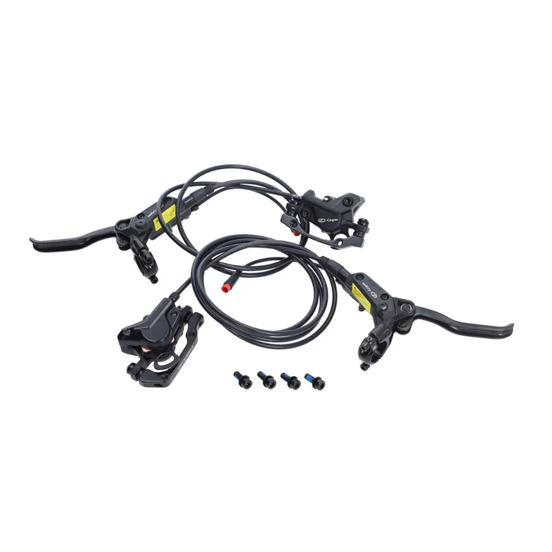 Jeu d'étriers de frein complet + leviers de frein et ligne hydraulique V8 / V20 Fatbike