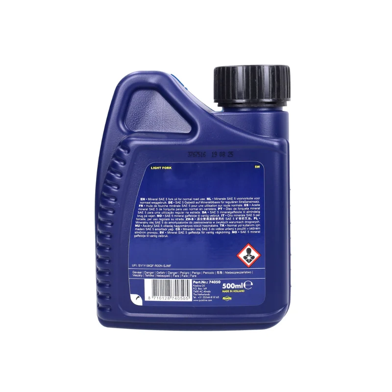 Huile de fourche avant Putoline SAE-5W Light 500ML