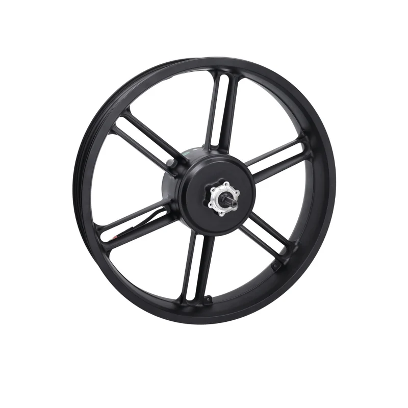 Roue Arrière Noire + Moteur 500W GT Côté Droit Prise Rouge V20 PRO Fatbike