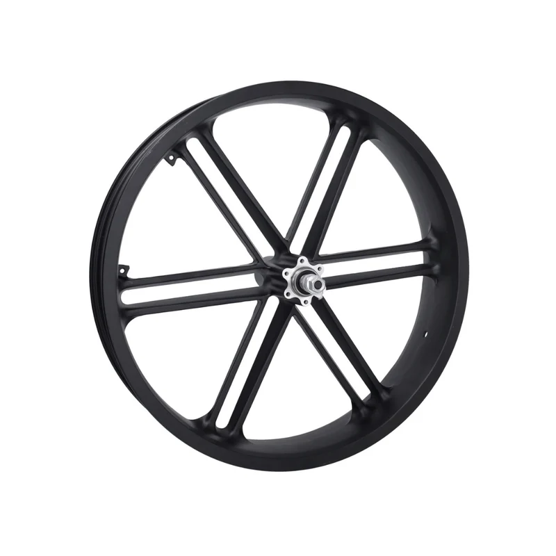 Roue avant noire complète V20 PRO Fatbike