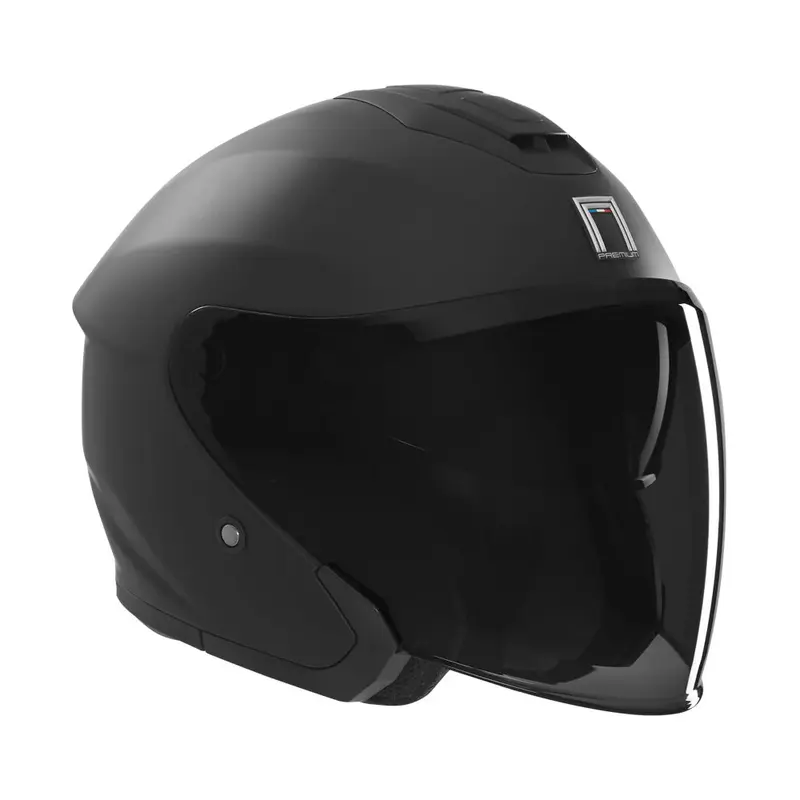 Casque jet - Spy noir mat