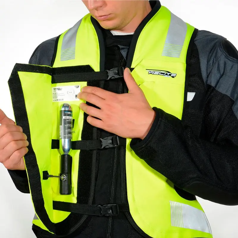 Gilet airbag Helite - Turtle 2 jaune