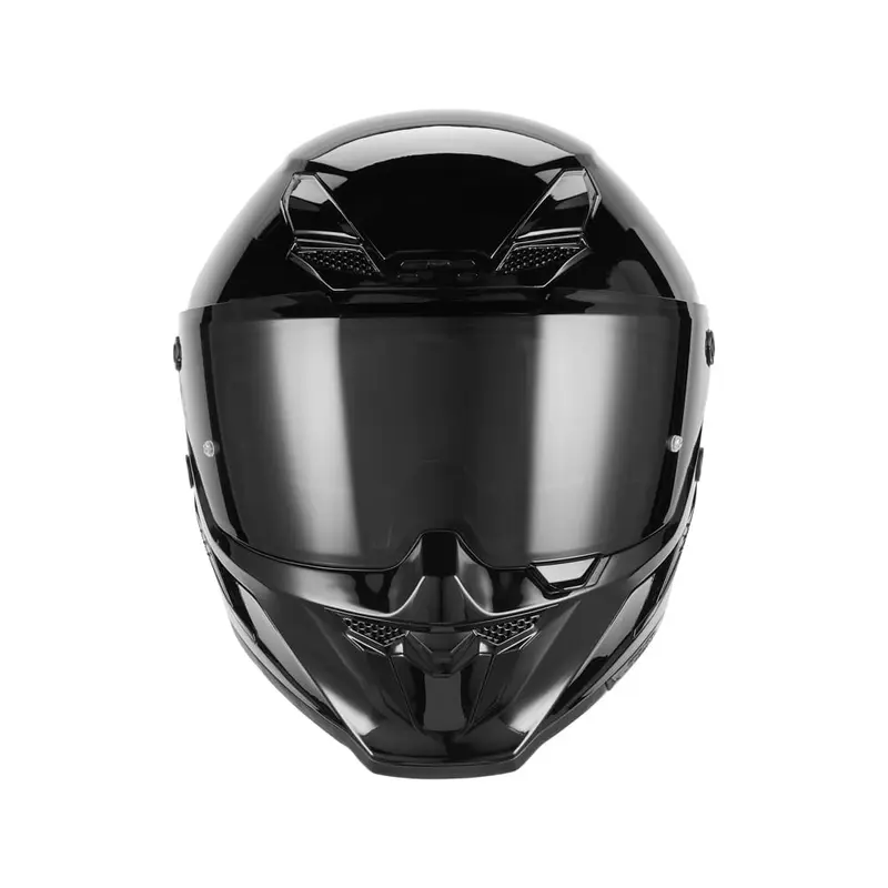 Casque intégral - Goliath noir brillant