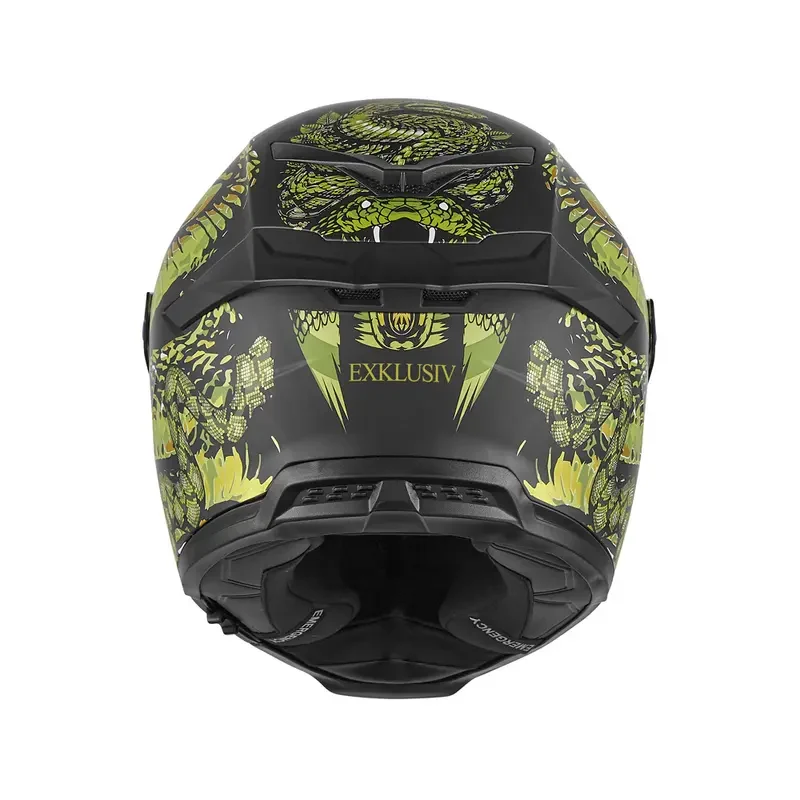 Casque intégral - Goliath Mythology noir mat or