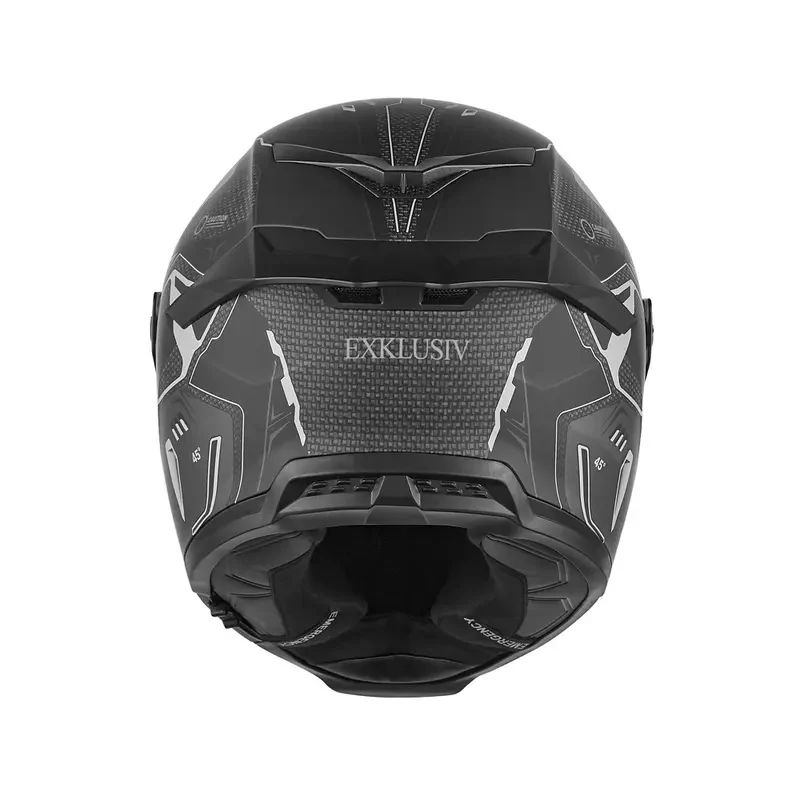 Casque intégral - Goliath Berserk noir mat argent