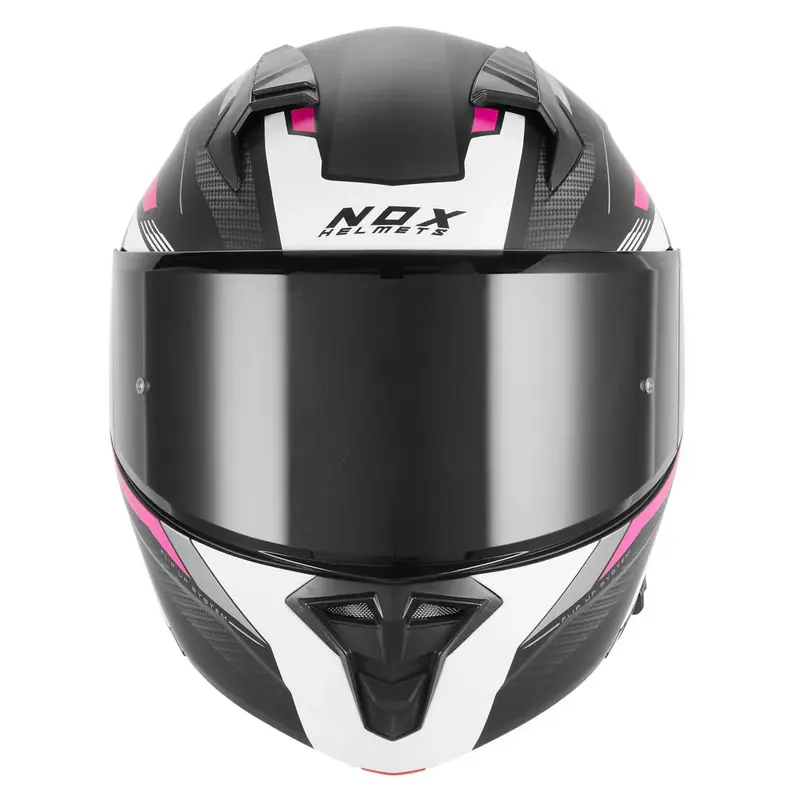 Casque modulable - N968 Shift noir mat blanc rose
