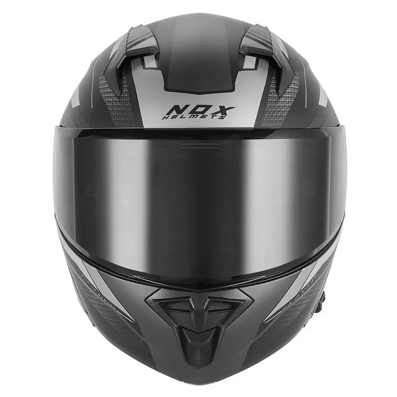 Casque modulable - N968 Shift noir mat argent