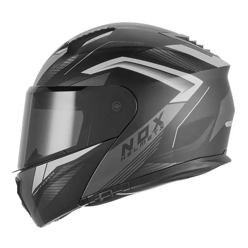 Casque modulable - N968 Shift noir mat argent