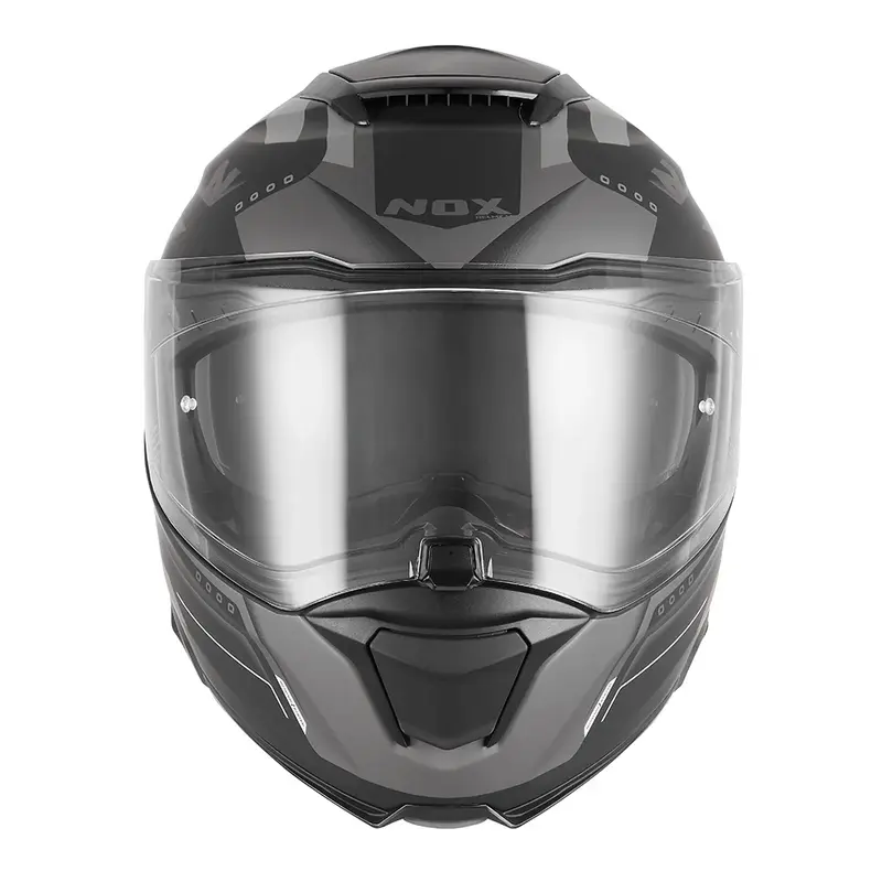 Casque modulable - N967 Conquer noir mat argent