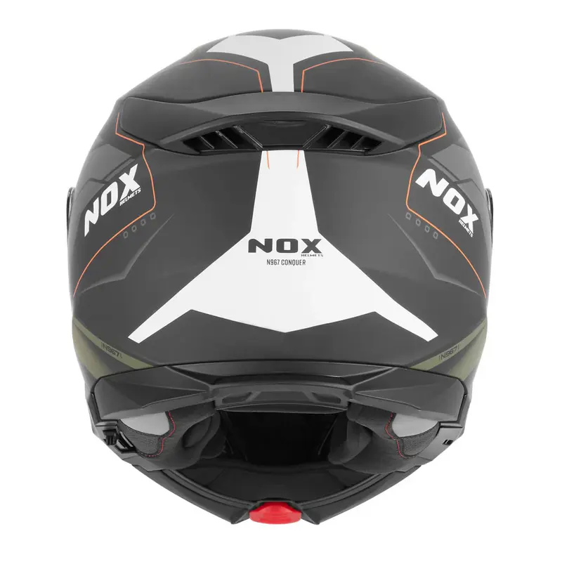 Casque modulable - N967 Conquer kaki orange mat
