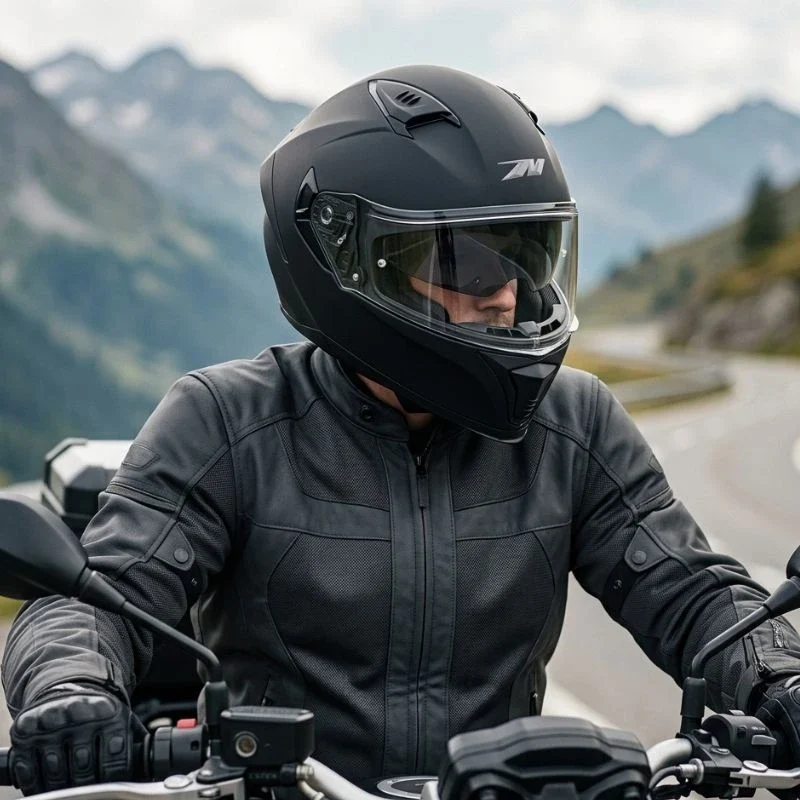 Casque intégral - N402 noir mat