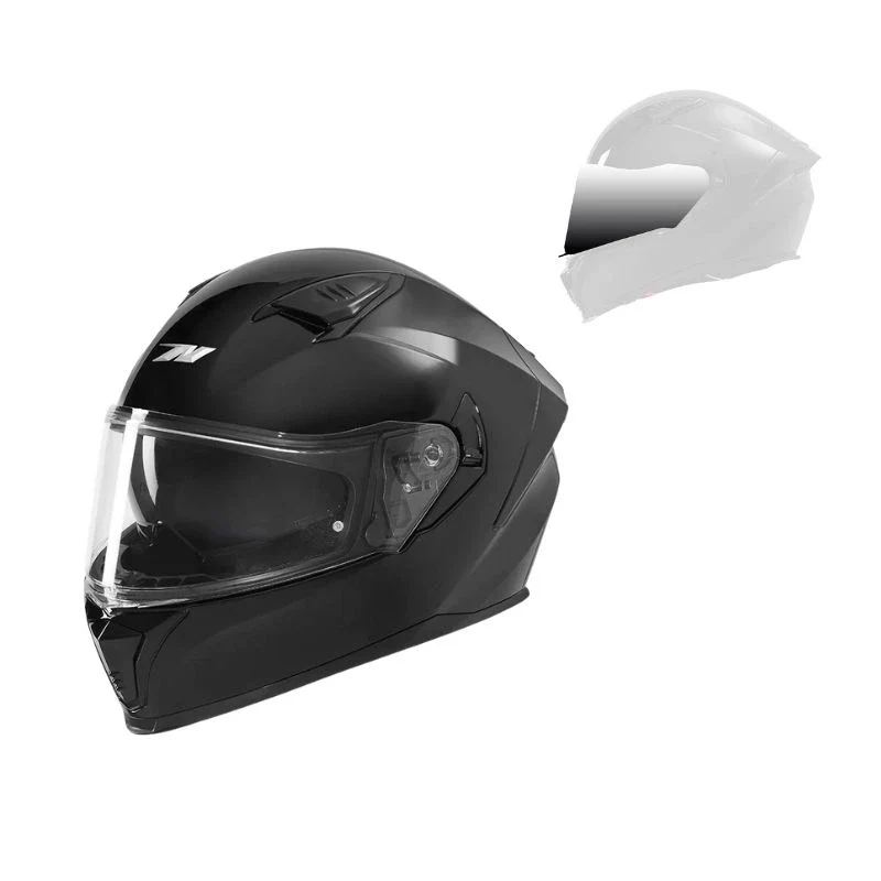 Casque intégral - N402 noir brillant