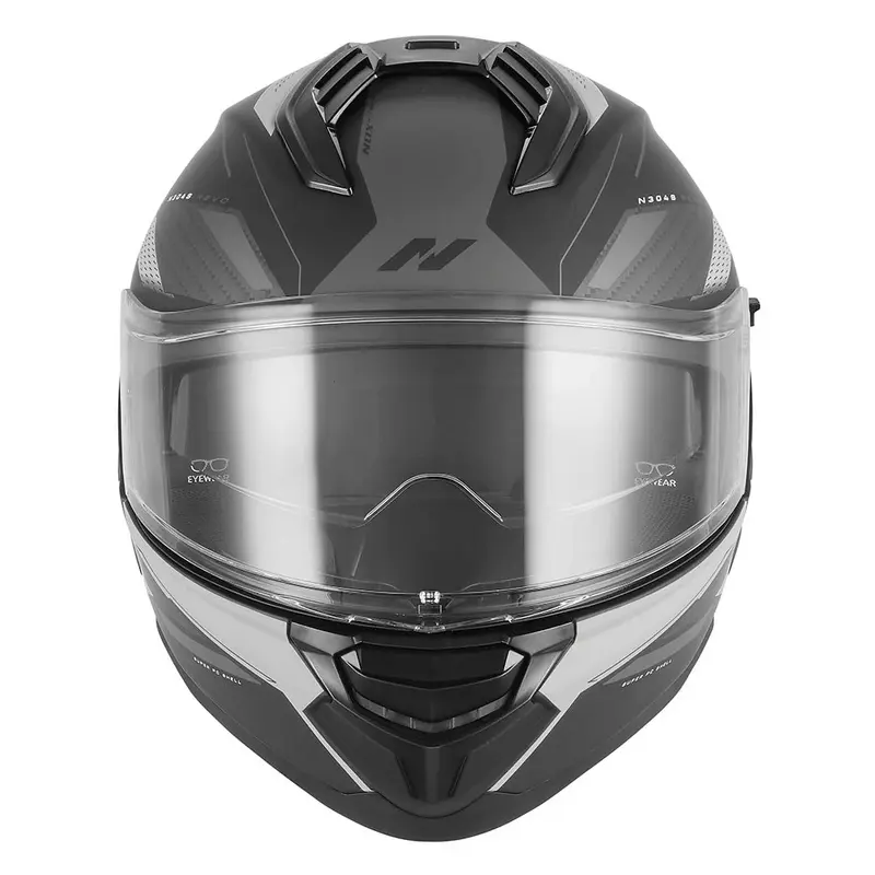 Casque intégral - N304S Revo noir mat argent