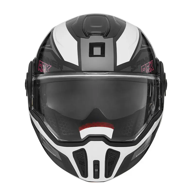 Casque modulable - Ark blanc rouge noir