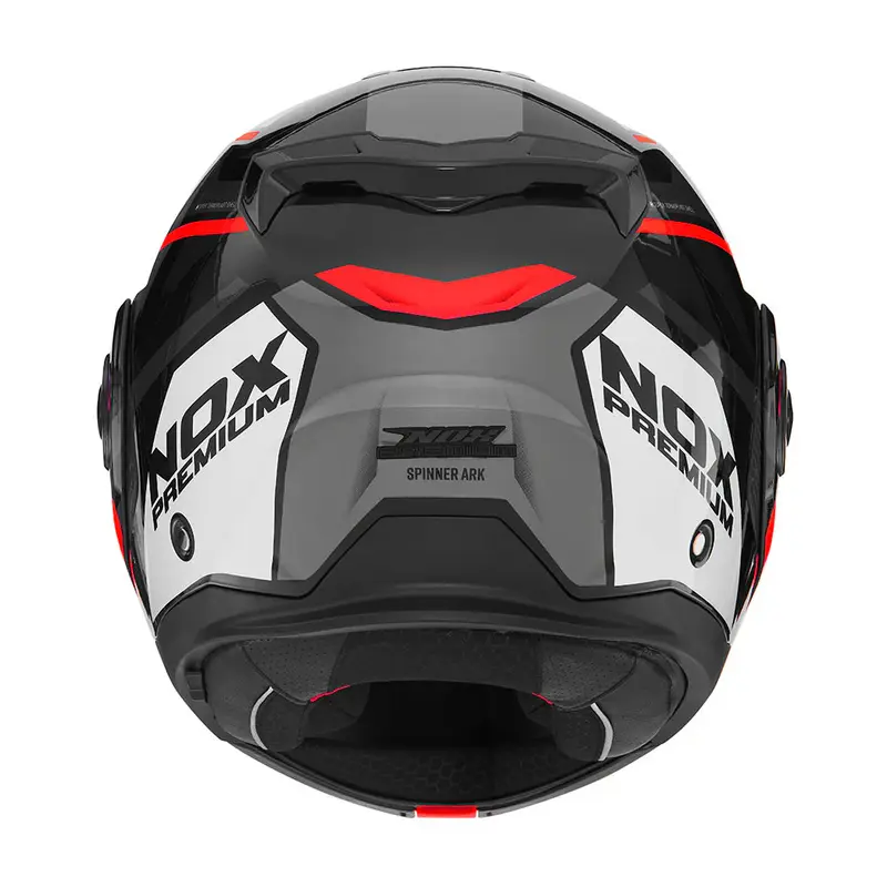 Casque modulable - Ark blanc rouge noir