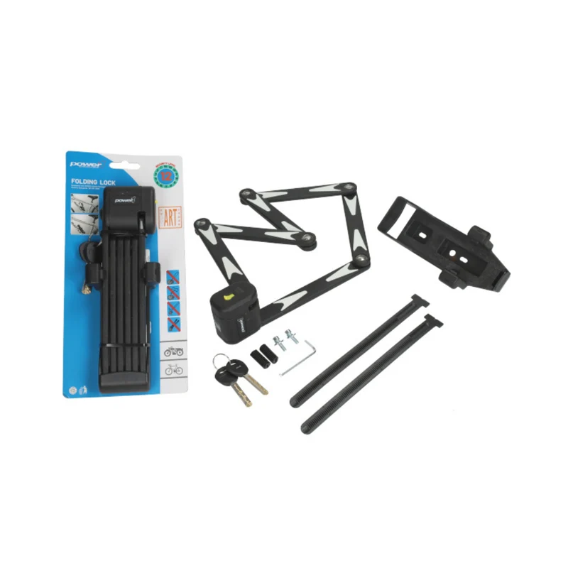 Antivol pliable Power1 ART 2-Stars 95CM Fatbike