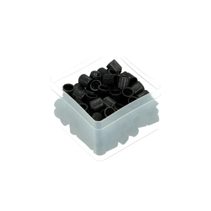 Bouchon de valve noir 1 pièce universel