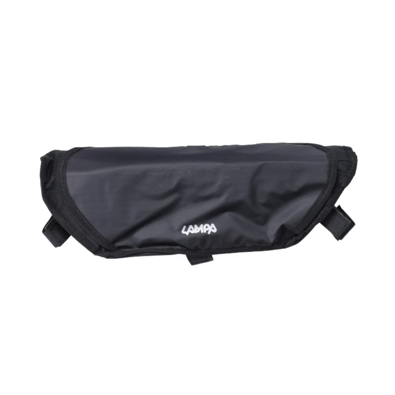Sacoche de guidon noire Lampa 2L étanche pour cyclomoteur / Fatbike