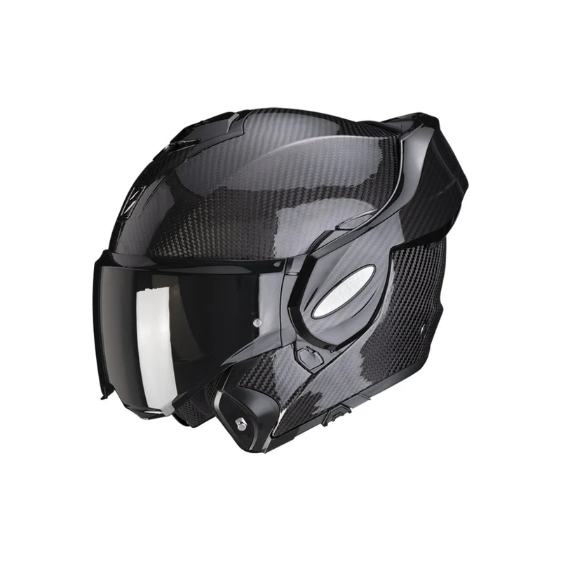 Casque Scorpion EXO-Tech EVO Carbon Solid Noir