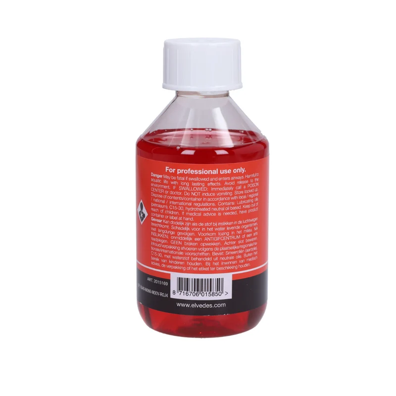 Liquide de frein Elvedes Minéral Shimano 250ML Rouge Fatbike