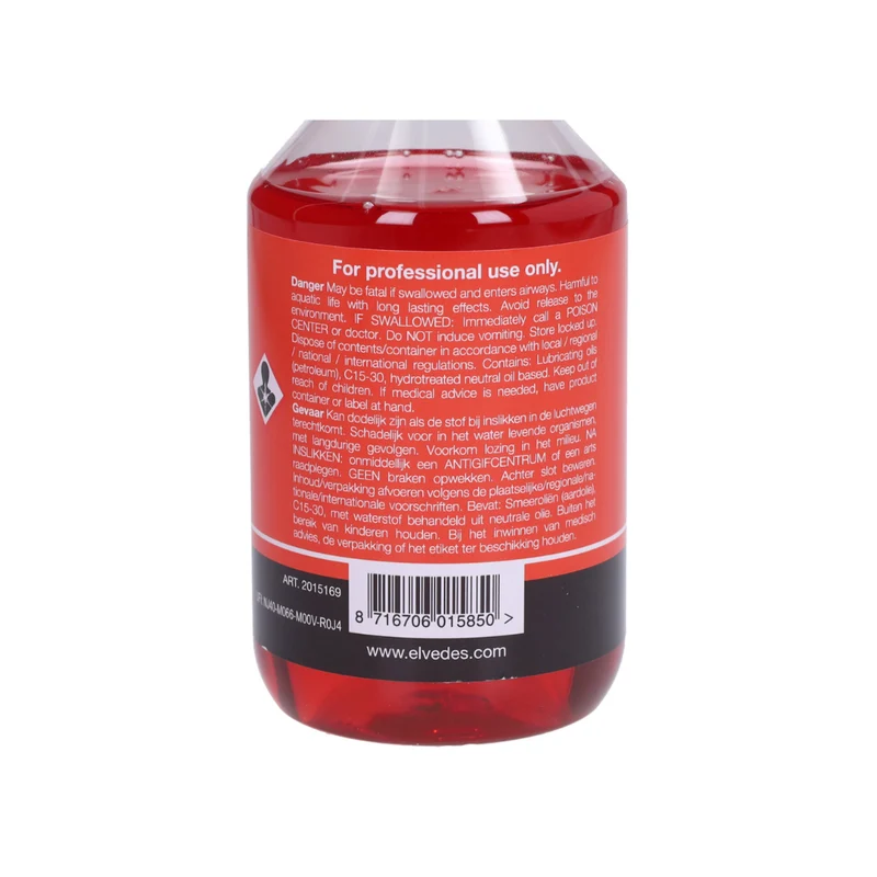 Liquide de frein Elvedes Minéral Shimano 250ML Rouge Fatbike
