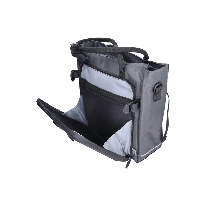 Sac Latéral Shad Porte-bagages Arrière Amovible 16L Gris Fatbike