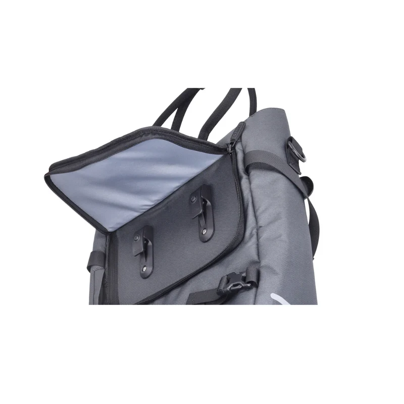 Sac Latéral Shad Porte-bagages Arrière Amovible 16L Gris Fatbike