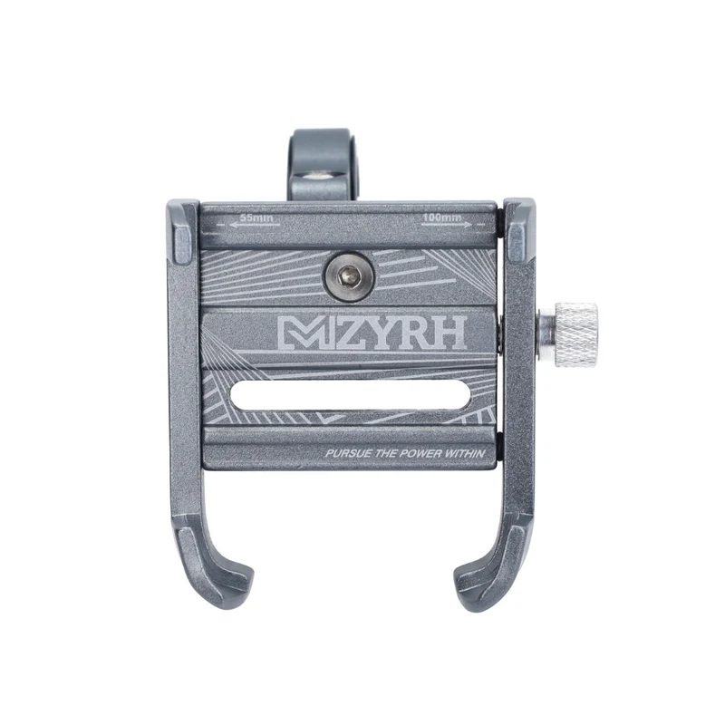 Support Téléphone Ajustable Aluminium Gris Scooter/Fatbike