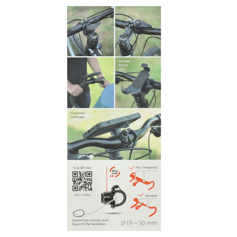 Adaptateur Lampa support de coque de téléphone 19-50MM Fatbike