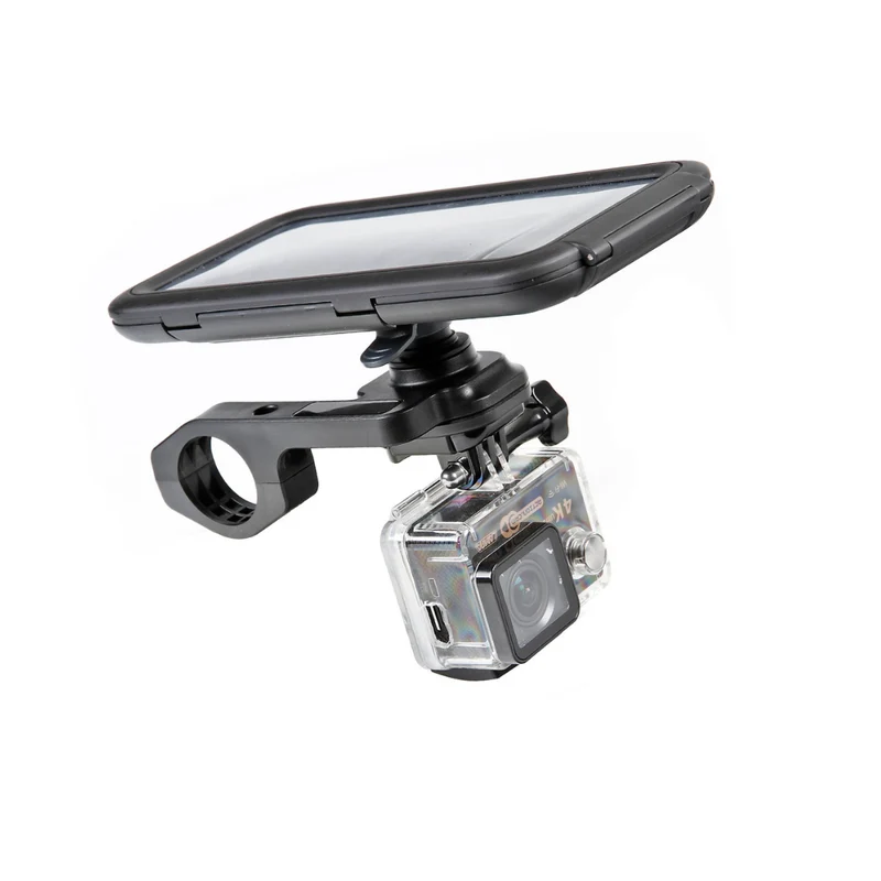 Adaptateur Lampa Phone Opti-Combo Guidon Caméra Cyclomoteur/Fatbike