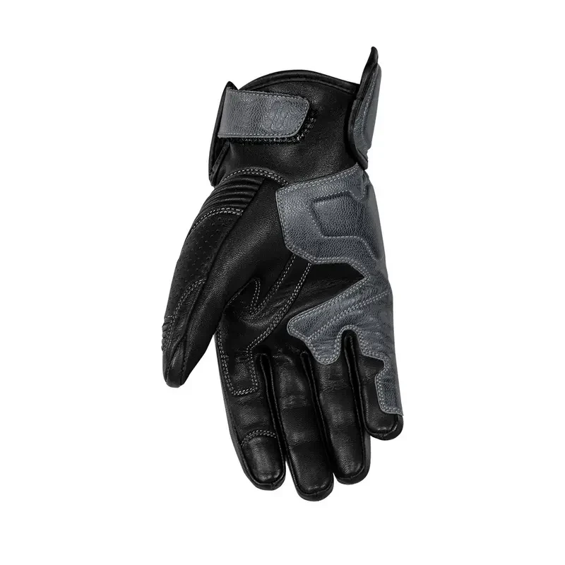 Gants moto été homme - Zeke noir et gris