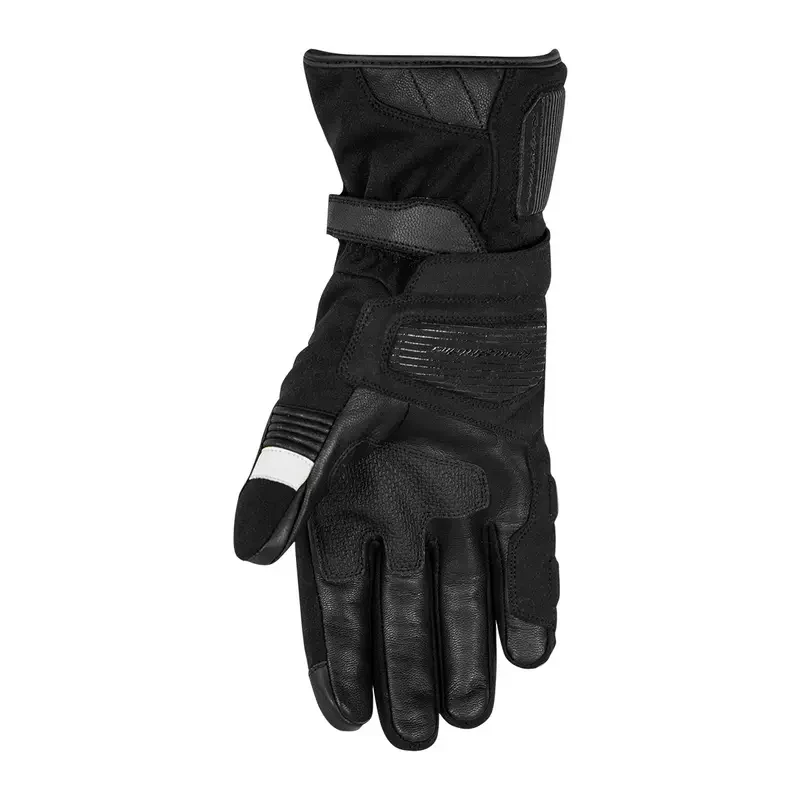 Gants moto hiver homme - Cole noir et blanc