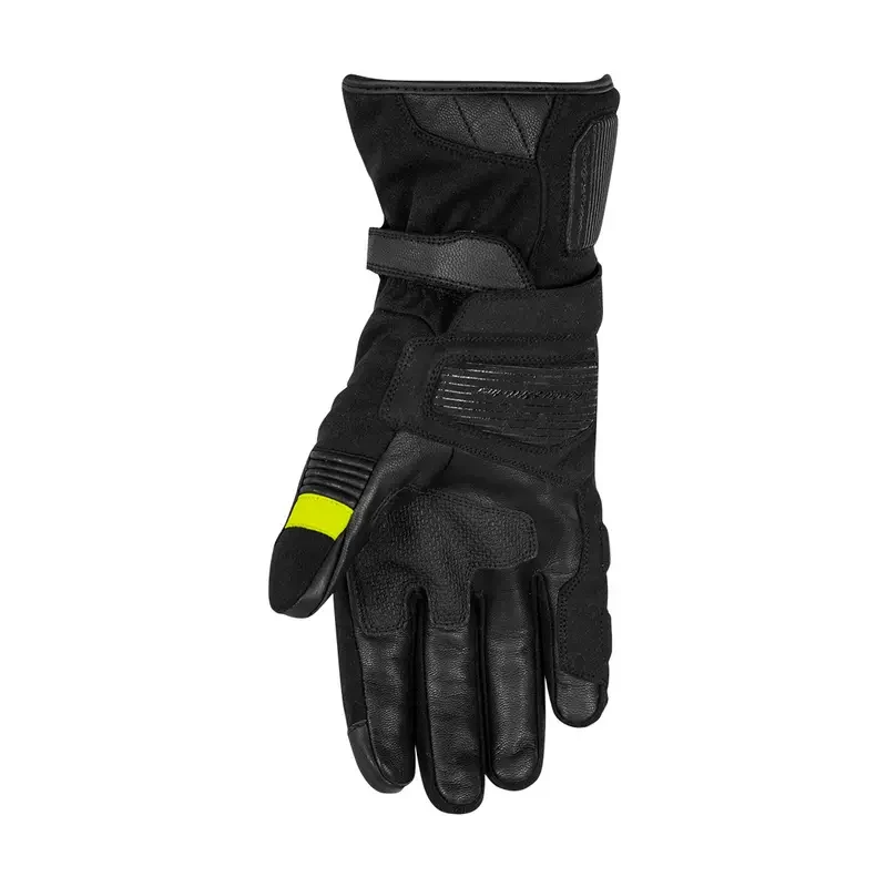 Gants moto hiver homme - Cole noir et jaune fluo