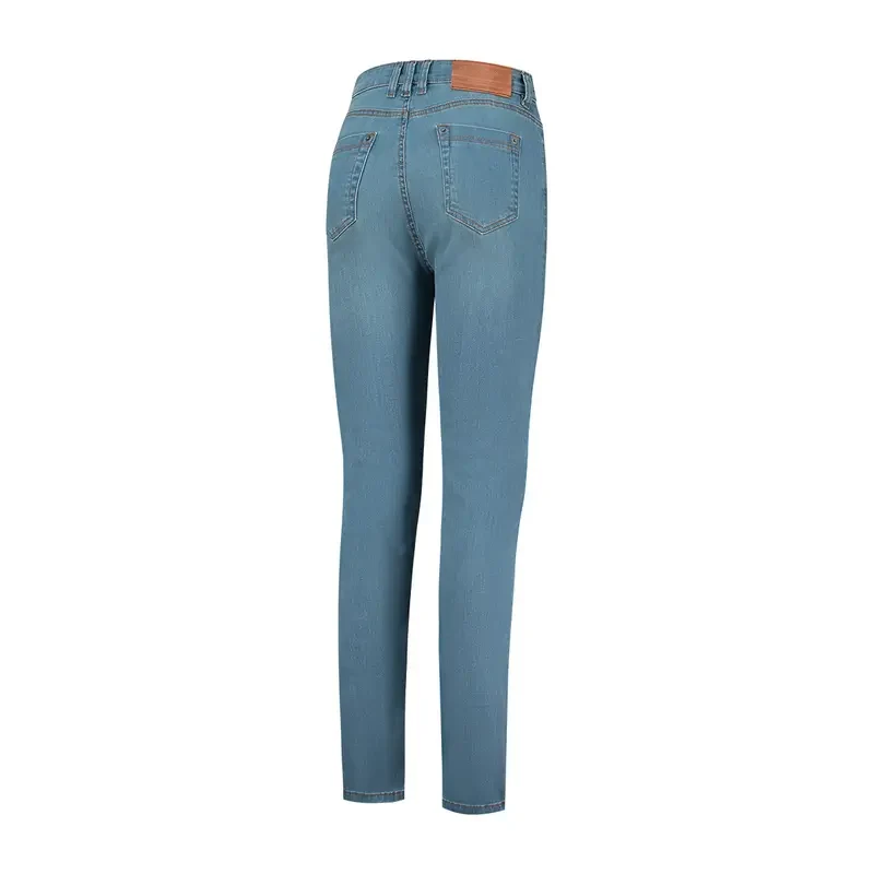 Jean moto femme - Emma bleu