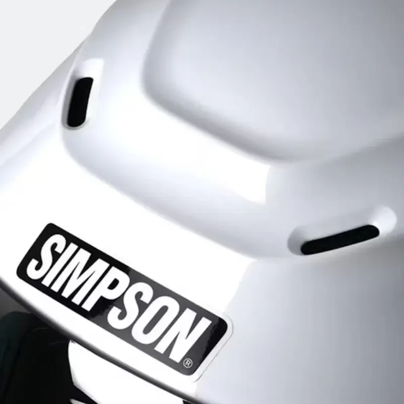 Casque moto intégral - Speed blanc