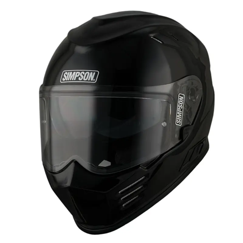 Casque moto intégral - Venom noir métallisé