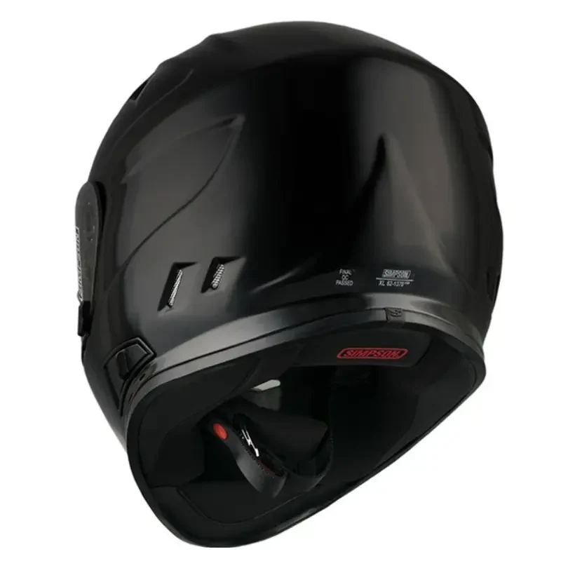 Casque moto intégral - Venom noir métallisé