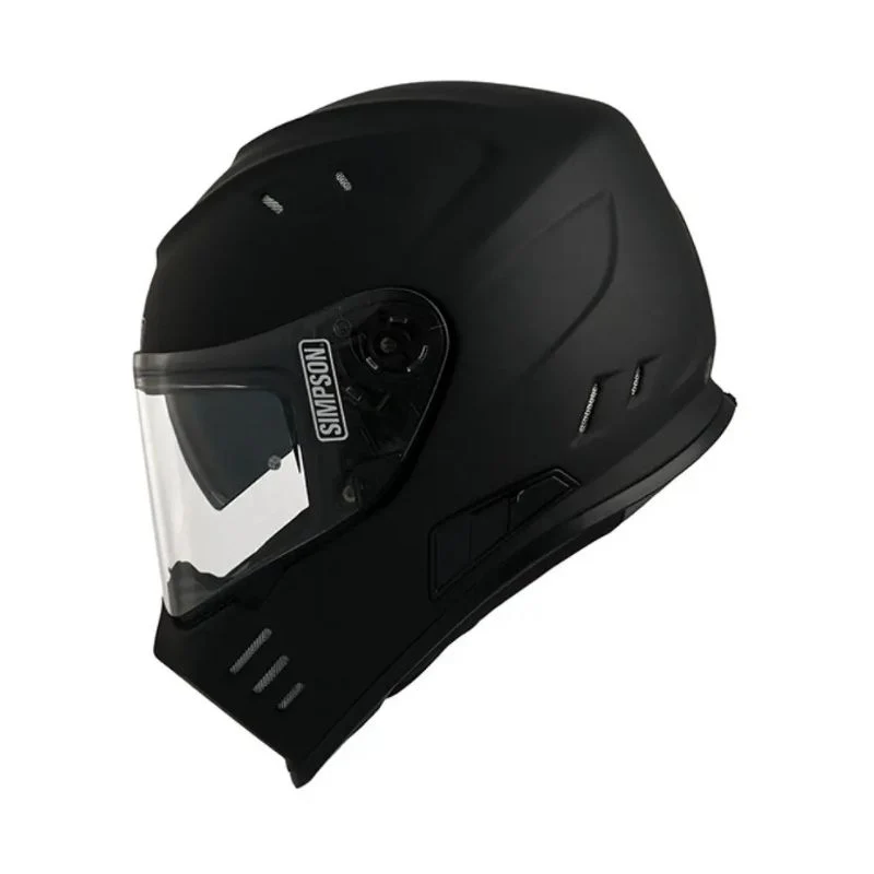 Casque moto intégral - Venom noir mat