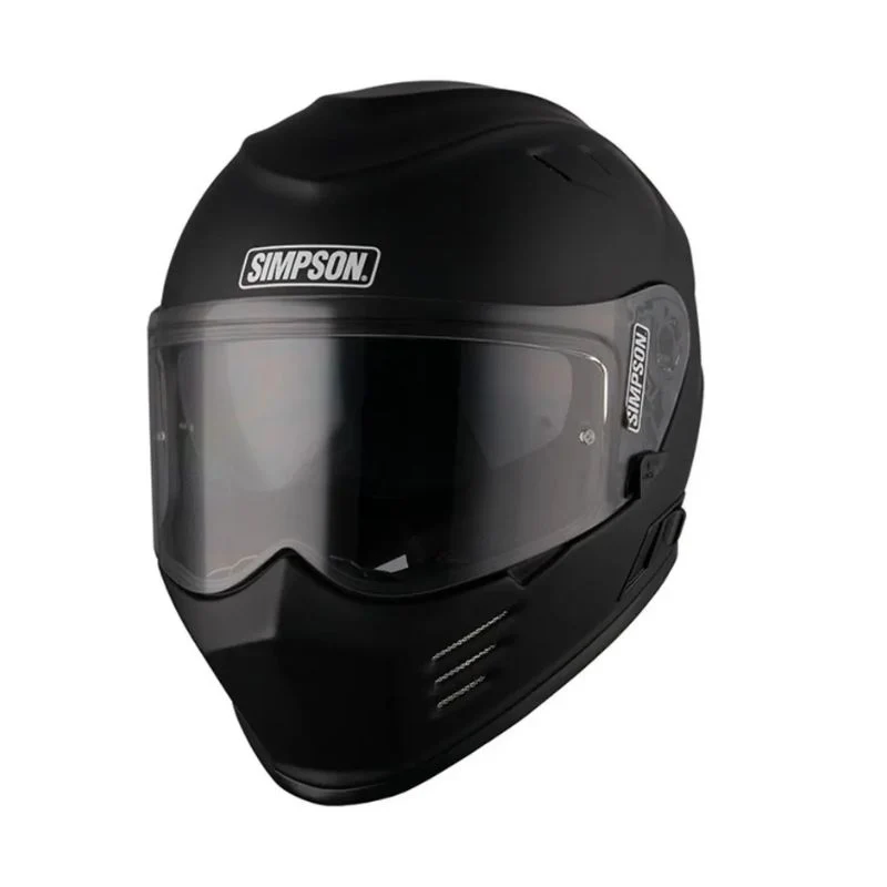 Casque moto intégral - Venom noir mat