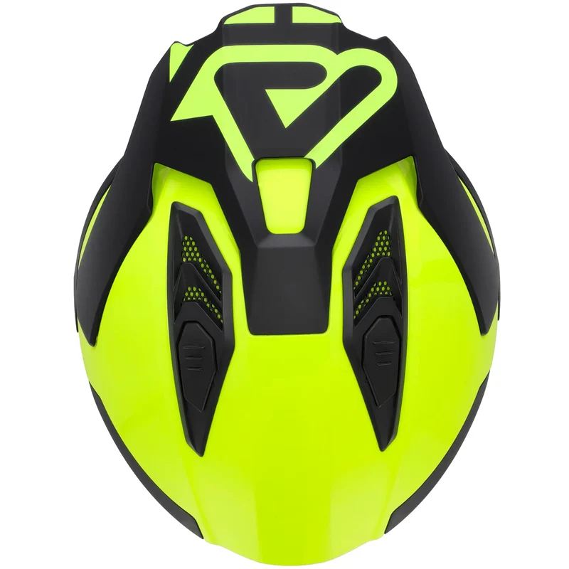 Casco Acerbis Jet Aria Evo Solid - Amarillo Fluo Brillo