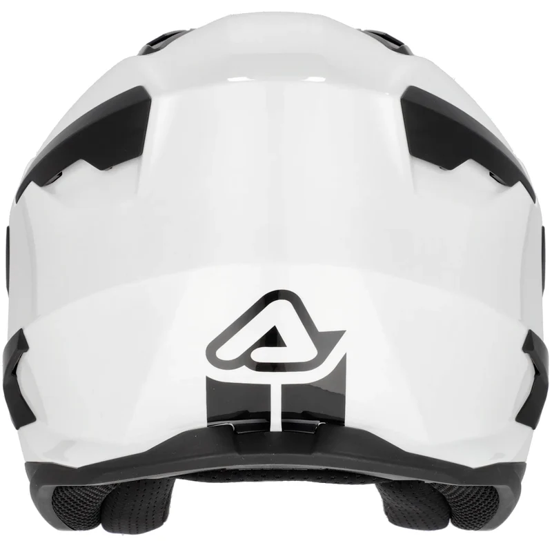 Casco Acerbis Jet Aria Evo Solid - Blanco Brillo