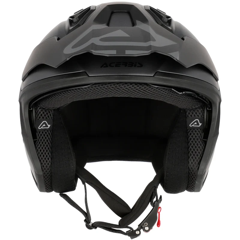 Casco Acerbis Jet Aria Evo Metallic - Titanio Mate