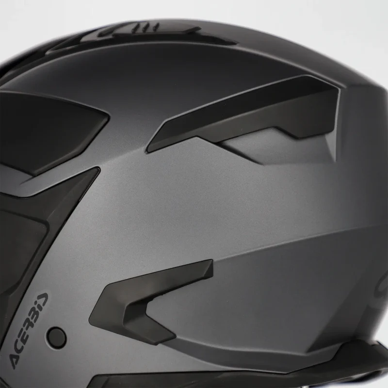 Casco Acerbis Jet Aria Evo Metallic - Titanio Mate
