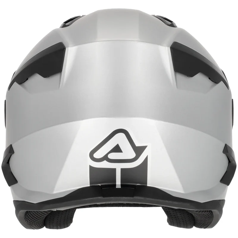 Casco Acerbis Jet Aria Evo Metallic - Plata Mate
