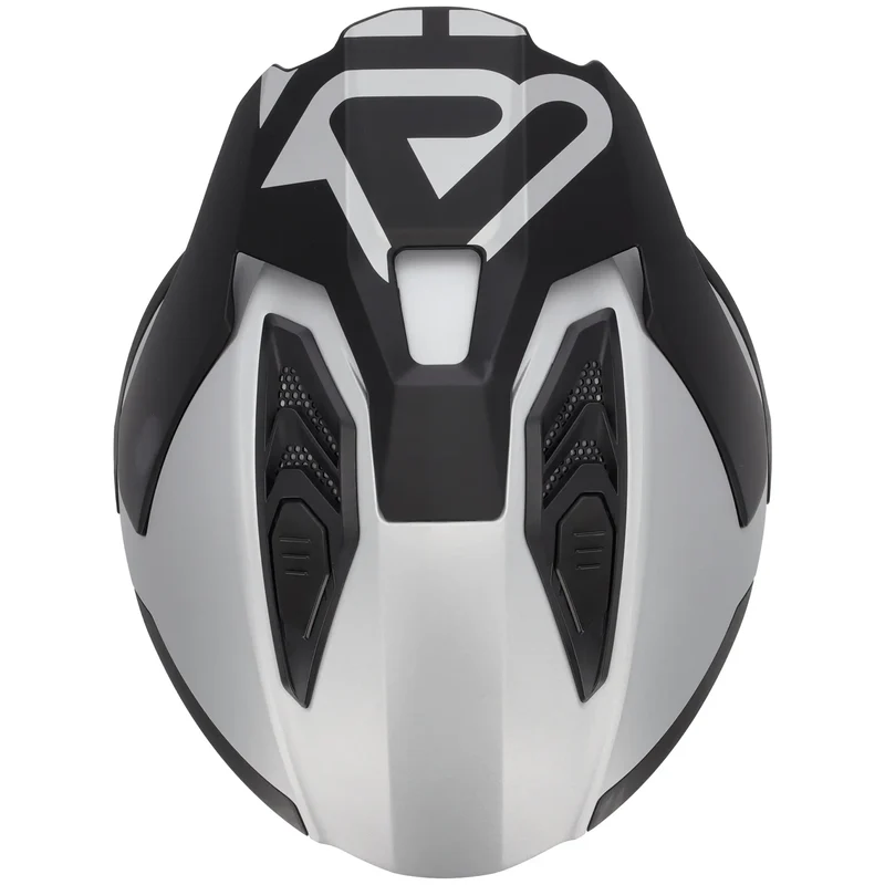 Casco Acerbis Jet Aria Evo Metallic - Plata Mate