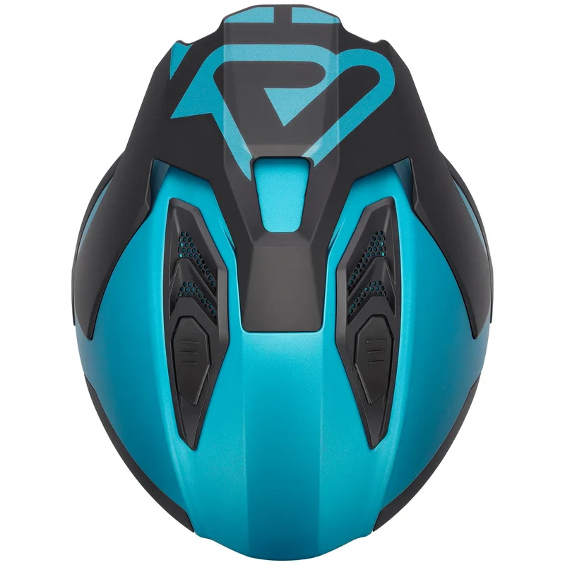 Casco Acerbis Jet Aria Evo Metallic - Azul Claro Mate