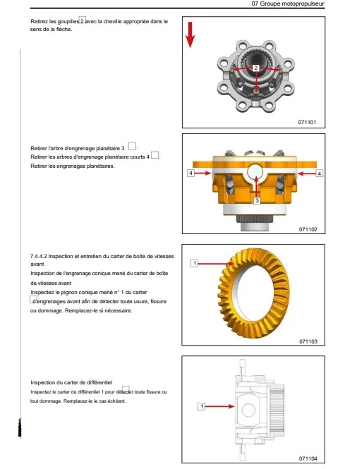 Manuel d'atelier CFMoto CForce 600 625 2025 2026 français