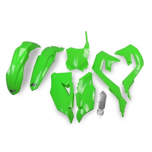 Kit de plásticos Kawasaki 4T KX 250 21-23 / 450 19-23 UFO - Verde