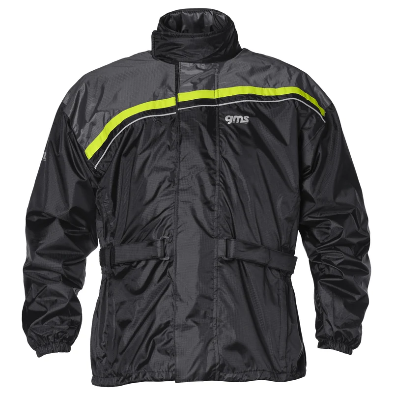 Regenjacke Douglas schwarz-gelb fluo